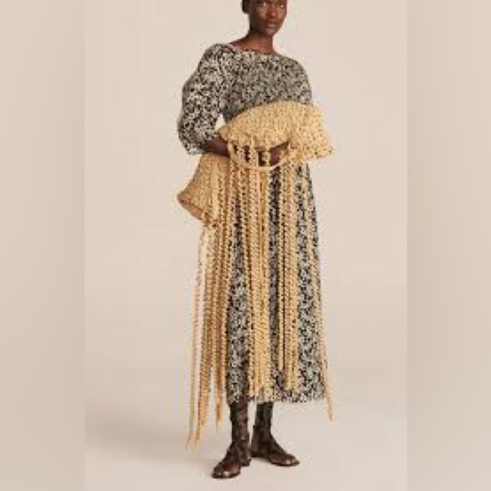 NWT REBECCA TAYLOR floral crochet bag